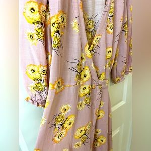 Madewell wrap dress worn once!